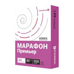 Бумага офисная Марафон Премьер - А4 - класс А - 500 листов