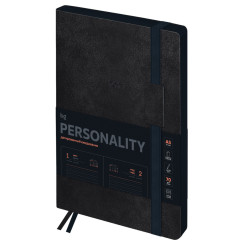 Ежедневник датированный 2027 BG Personality. Onyx - А5 - 176 л - Графитовый