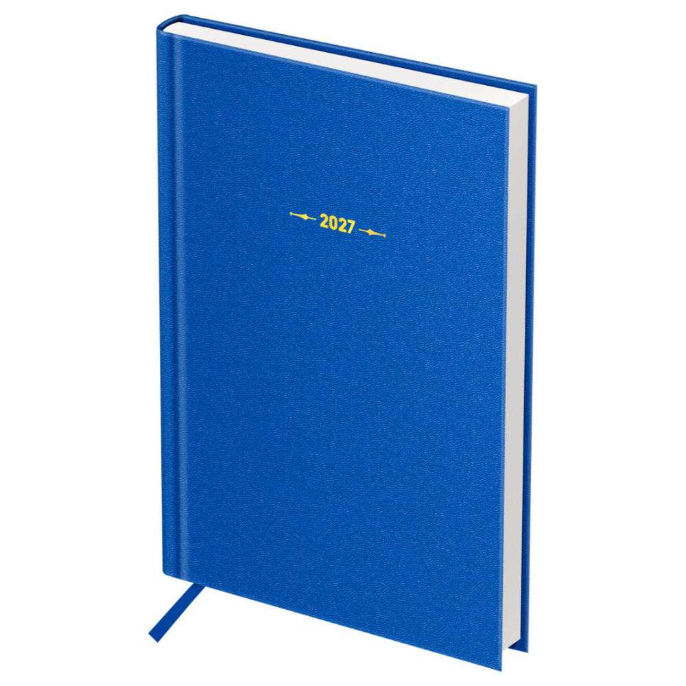 Ежедневник датированный балакрон 2027 BG Ariane. Blue - А5 - 176л - Синий Ежедневник датированный балакрон 2027 BG Ariane. Blue - А5 - 176л - Синий