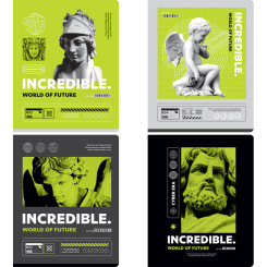 Тетрадь BG Невероятный мир - А5 - 48 листов - Клетка