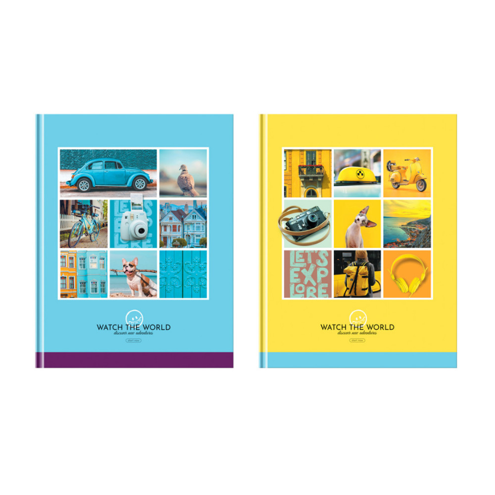 Бизнес-блокнот BG Watch the world - А5 - 80 листов Бизнес-блокнот BG Watch the world - А5 - 80 листов