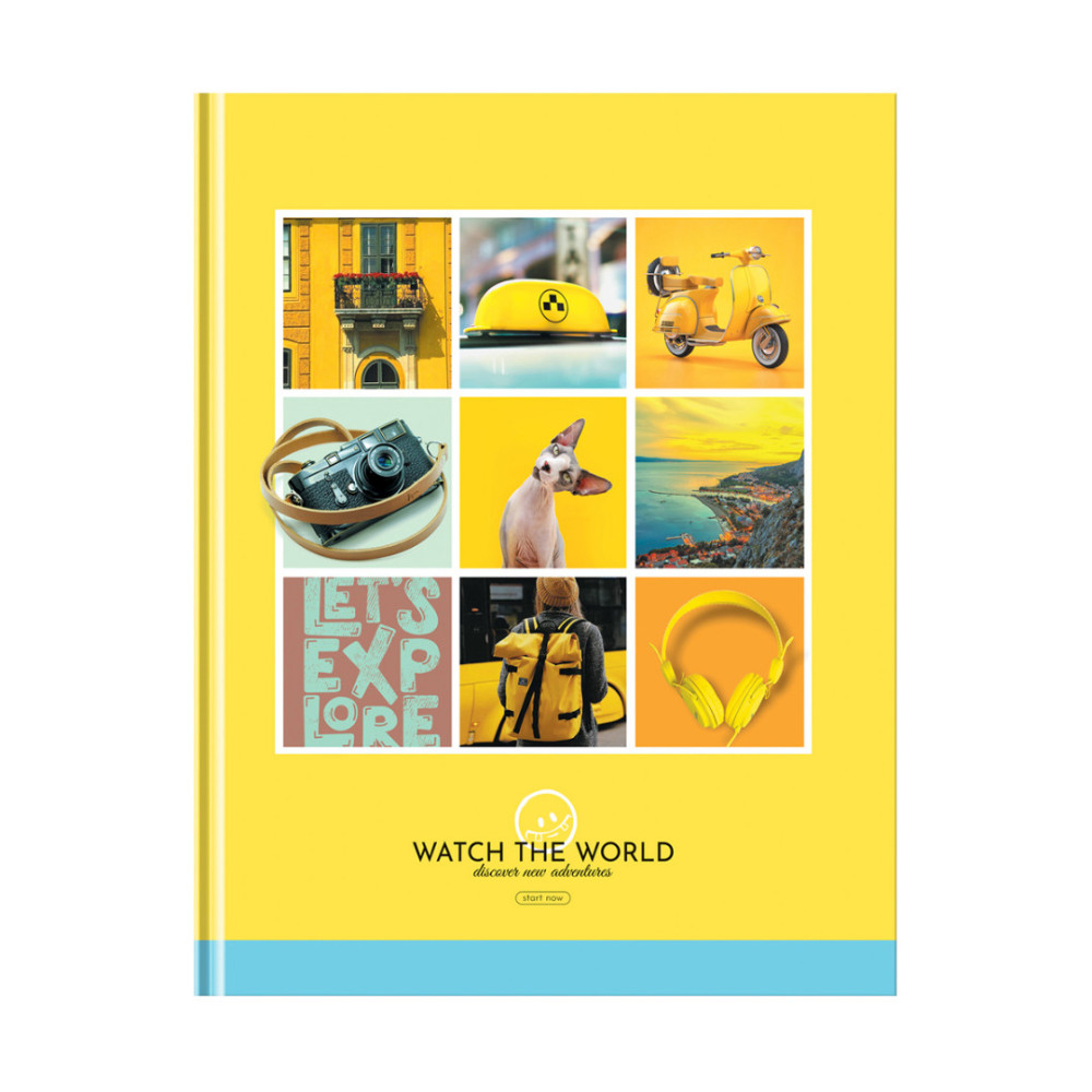 Бизнес-блокнот BG Watch the world - А5 - 80 листов Бизнес-блокнот BG Watch the world - А5 - 80 листов
