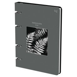 Тетрадь на кольцах BG Minimalism plants - А5 - 120 листов - Клетка - Матовая