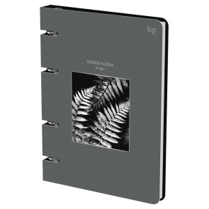 Тетрадь на кольцах BG Minimalism plants - А5 - 120 листов - Клетка - Матовая