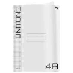 Тетрадь BG UniTone Neon - А4 - 48 листов - Прозрачная Тетрадь BG UniTone Neon - А4 - 48 листов - Прозрачная