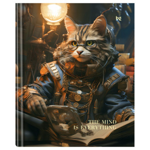 Тетрадь на кольцах BG Стимпанк - А5 - 120 листов - Клетка