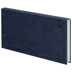 Еженедельник недатированный BG Business.Navy blue - А6 - 64 л - Синий