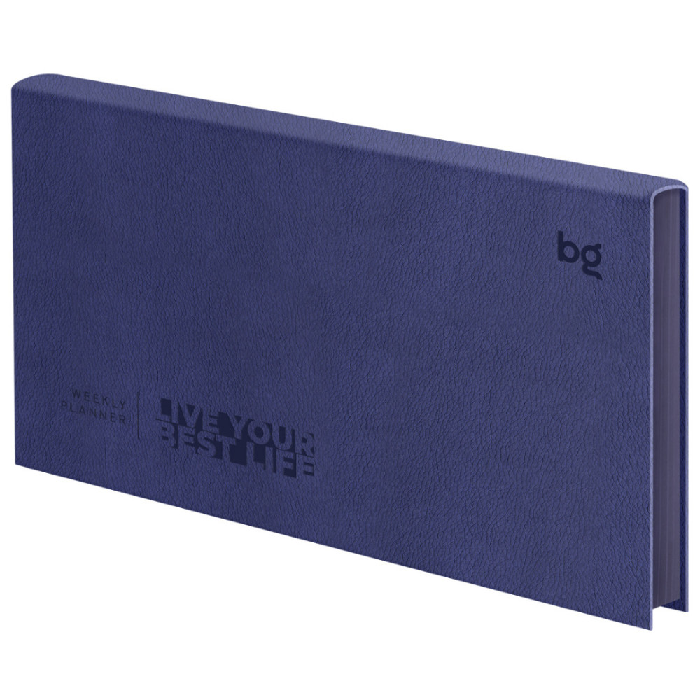 Еженедельник недатированный BG Waltz.Blue - А6 - 64 л - Синий Еженедельник недатированный BG Waltz.Blue - А6 - 64 л - Синий