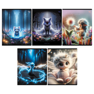 Тетрадь BG Сказка - А5 - 48 листов - Клетка