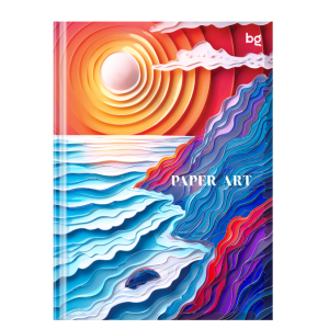 Бизнес-блокнот BG Бумажное искусство - А6 - 64 листа