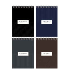 Блокнот BG Минимал - А5 - На спирали - 60 л