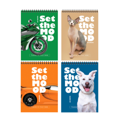 Блокнот BG Создай настроение - А5 - На спирали - 60 л