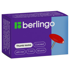 Кнопки канцелярские Berlingo - 10 мм - 50 штук