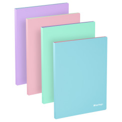 Папка пластиковая с пружинным скоросшивателем Berlingo Haze - А4 - Ассорти