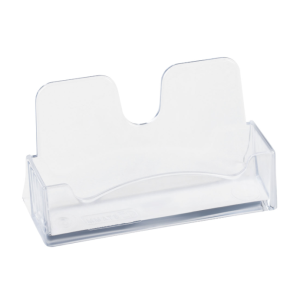 Подставка для визиток Стамм - Прозрачная - 40*100*55 мм
