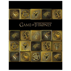 Тетрадь на кольцах HATBER Игра престолов- А5 - 120 листов - Клетка