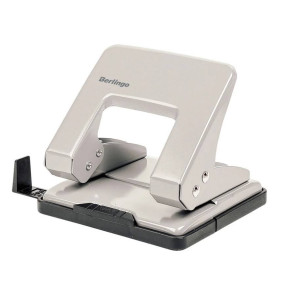 Дырокол с линейкой Berlingo Universal - 20 листов - Металлический