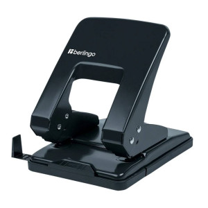 Дырокол с линейкой Berlingo Universal - 40 листов - Металлический