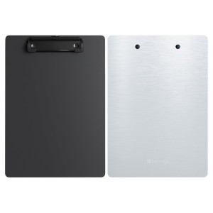 Планшет с зажимом Berlingo Steel - А5 - Полифом - Белый