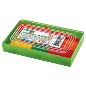 Касса цифр и счетных материалов Brauberg Kids - 132 элемента