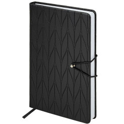 Ежедневник недатированный Brauberg Braided - 160 листов - А5 - Черный Ежедневник недатированный Brauberg Braided - 160 листов - А5 - Черный