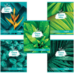 Тетрадь Brauberg Green Nature - А5 - 48 листов - Клетка