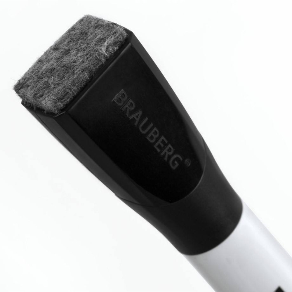 Маркер для доски Brauberg Universal на магните со стирателем - Черный Маркер для доски Brauberg Universal на магните со стирателем - Черный