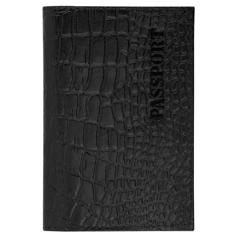 Обложка для паспорта Brauberg Passport - Натуральная кожа - Чёрная Обложка для паспорта Brauberg Passport - Натуральная кожа - Чёрная