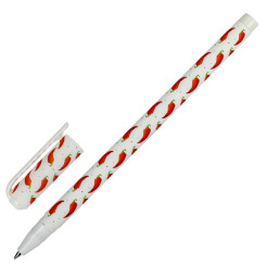 Ручка шариковая Brauberg Soft Touch Stick Chili Pepper - 0,7 мм - Синяя