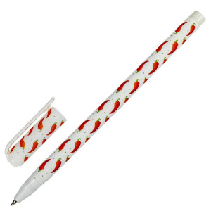 Ручка шариковая Brauberg Soft Touch Stick Chili Pepper - 0,7 мм - Синяя