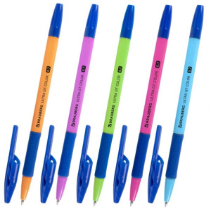 Ручка шариковая Brauberg Ultra GT Color - 0,7 мм - Синяя