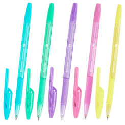 Ручка шариковая Brauberg Ultra GT Pastel - 0,7 мм - Синяя