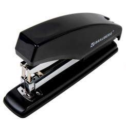 Степлер усиленный Brauberg Easy Press - №23/6-23/10 - 60л - Черный Степлер усиленный Brauberg Easy Press - №23/6-23/10 - 60л - Черный