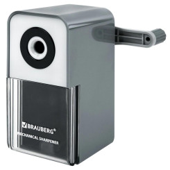 Точилка механическая Brauberg Classic - Настольная - Серая Точилка механическая Brauberg Classic - Настольная - Серая