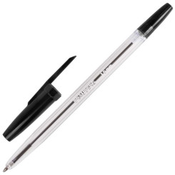 Ручка шариковая Brauberg Line - 1 мм - Черная