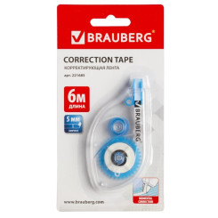 Корректирующий роллер Brauberg Standard - 5 мм * 6 м