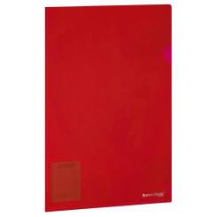 Папка-уголок Brauberg Universal - А4 - 180 мкм - Красная