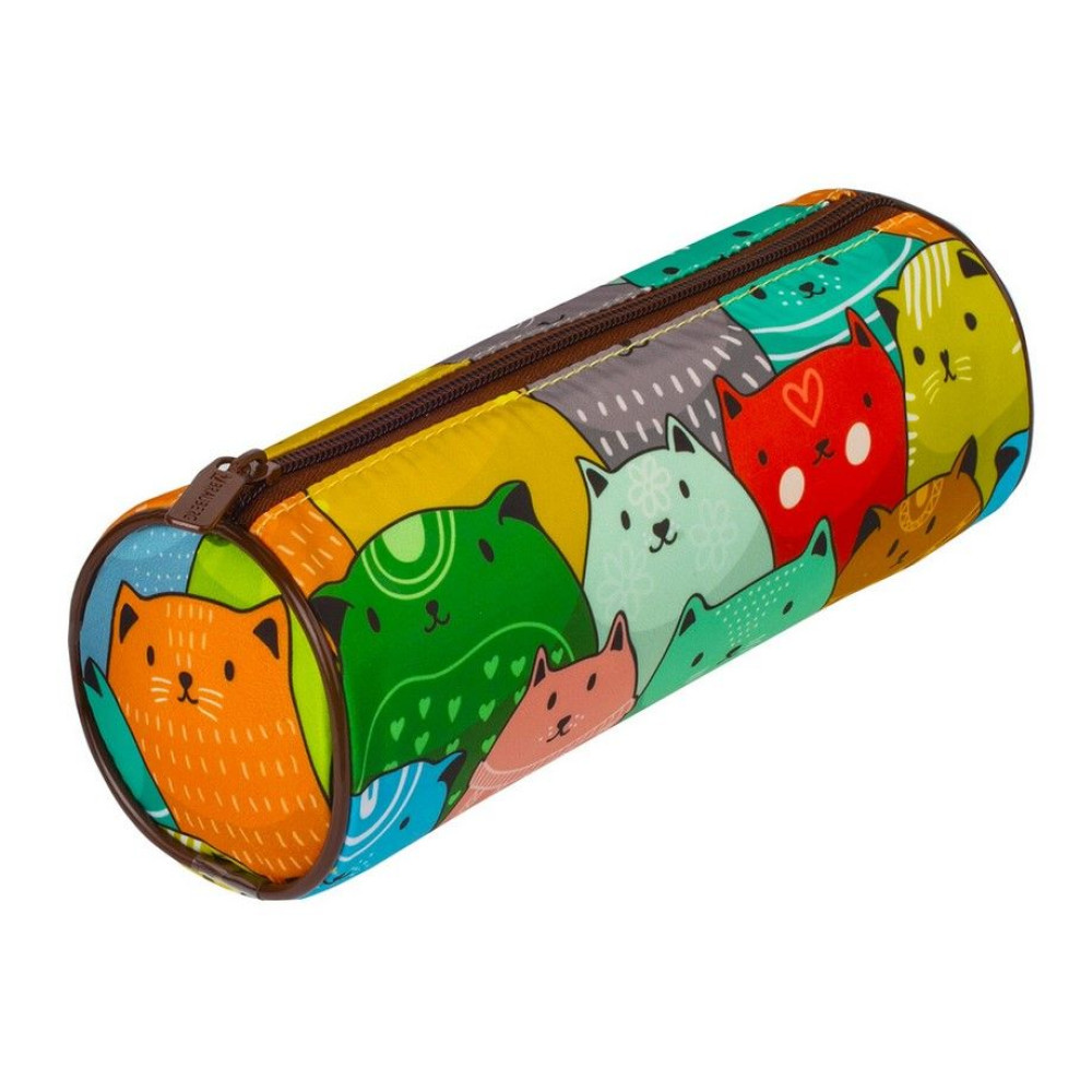 Пенал-тубус Brauberg Cats - 220*80*80 мм - Рисунок Пенал-тубус Brauberg Cats - 220*80*80 мм - Рисунок