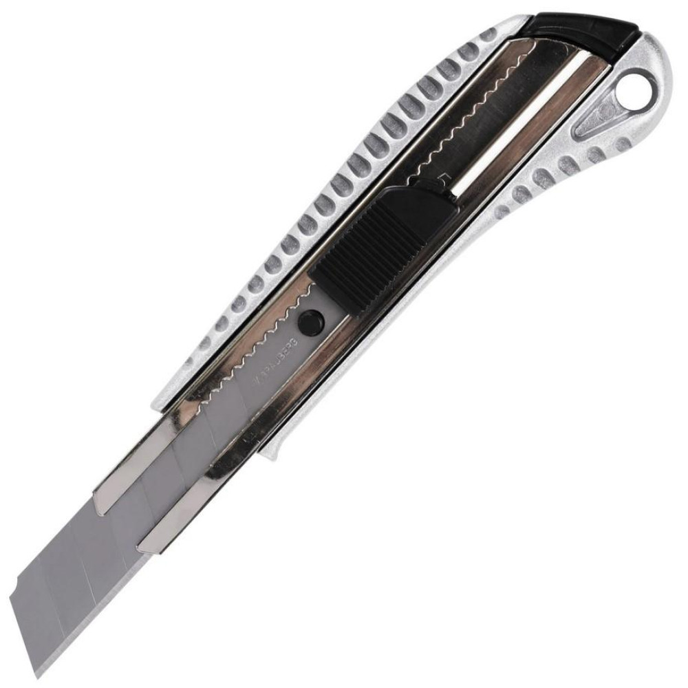 Нож канцелярский Brauberg Metallic - 18 мм Нож канцелярский Brauberg Metallic - 18 мм