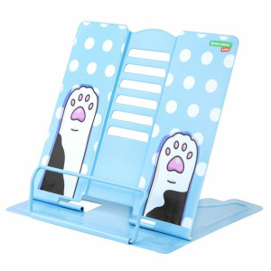 Подставка для книг Brauberg Lil Paws - Голубая