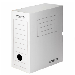 Короб архивный картонный Staff - 150 мм