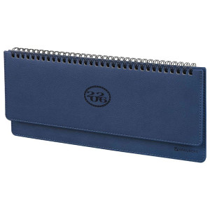 Планинг датированный Brauberg Favourite - 305*140 мм - На спирали - 60 листов - Тёмно-синий