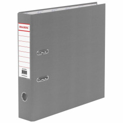 Папка-регистратор Brauberg - 70 мм - Серый