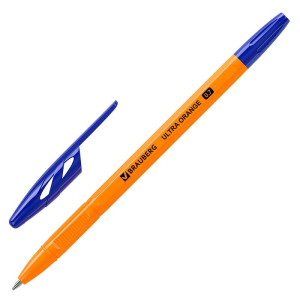Ручка шариковая Brauberg Ultra Orange - 0,7 мм - Синяя