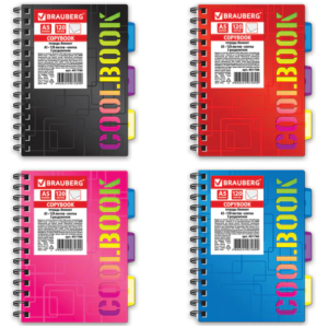 Тетрадь Brauberg CoolBOOK - А5 - 120 листов - На спирали - Клетка