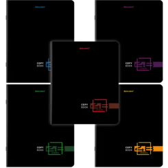 Тетрадь Brauberg Dark - 48 листов - А5 - Клетка