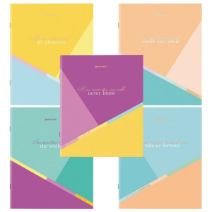 Тетрадь Brauberg Multicolor - А5 - 48 листов - Клетка