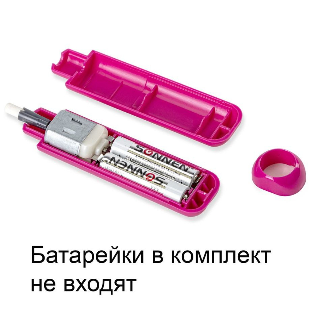 Ластик электрический Brauberg Jet - Розовый Ластик электрический Brauberg Jet - Розовый