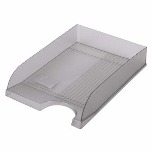 Лоток горизонтальный Brauberg Standard - Тонированный серый - 1 шт