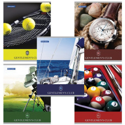 Тетрадь Brauberg Клуб джентльменов - А5 - 48 листов - Клетка